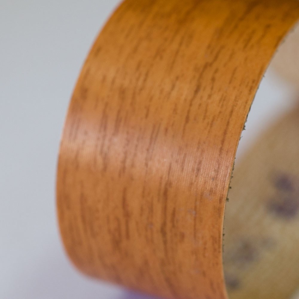 Self-Adhesive PVC Edge Band 22x0.40mm Patterned Color Straight Milano Walnut (50 meters