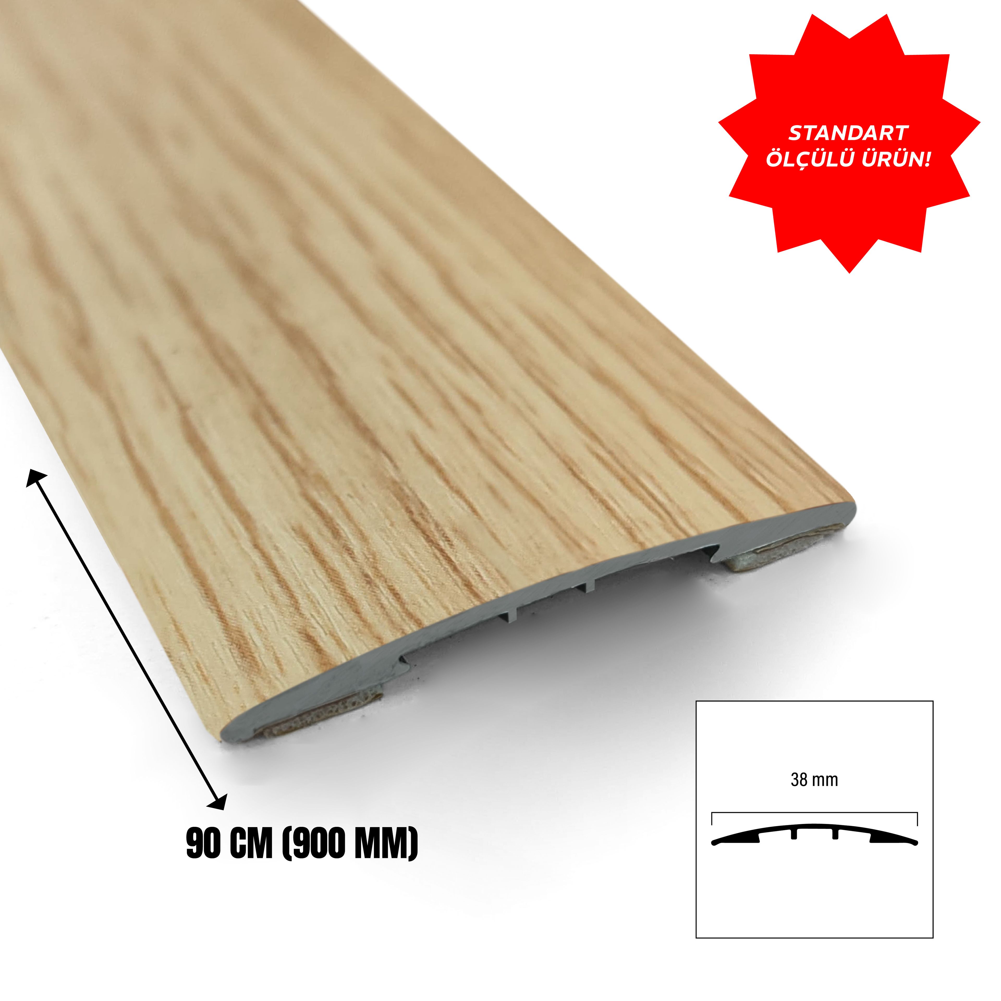 Pvc Kapı Eşik Çitası 38 mm Yenice Meşe-113-YM(90cm)