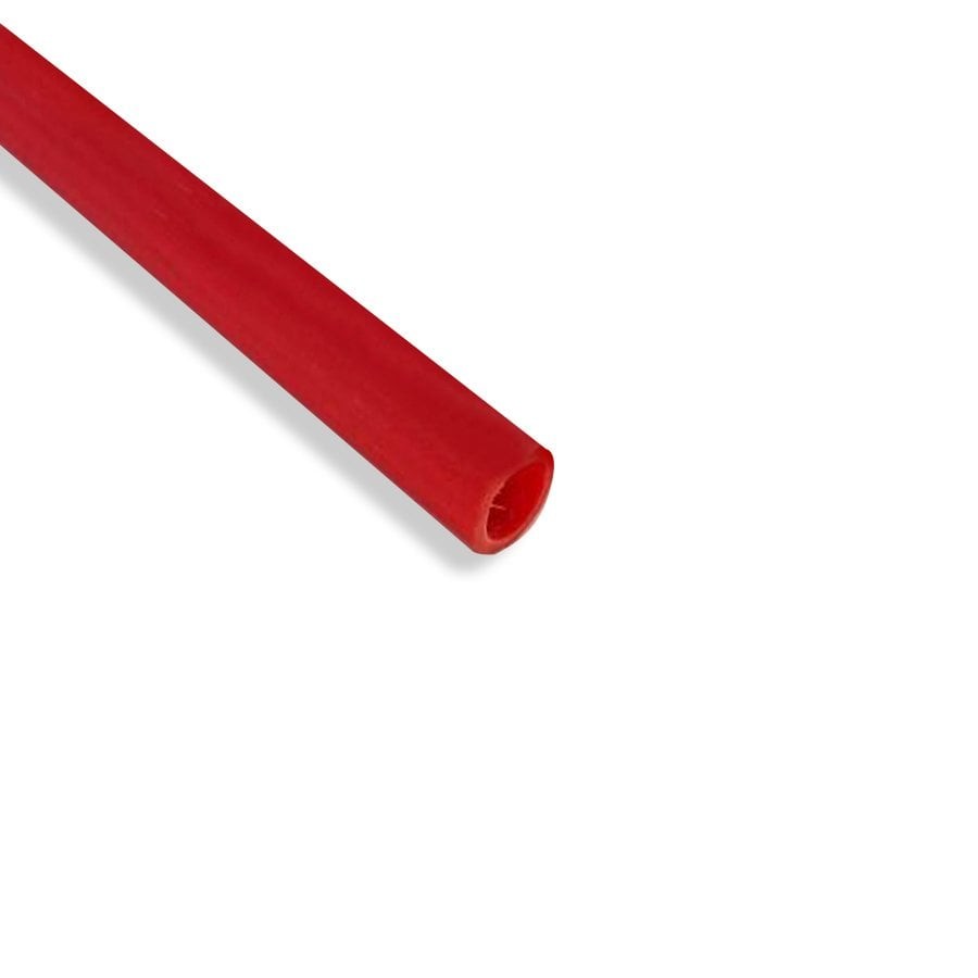 Hard PVC Profile Crib 10mm Straight Red