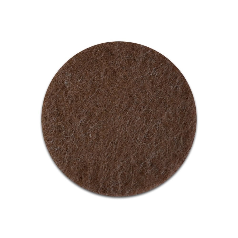 Self-Adhesive Floor Protector Felt, 55 mm, Brown, 8 Pieces