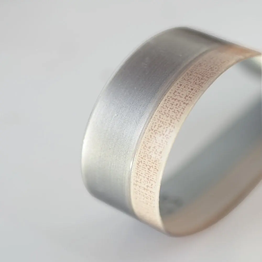 Silverline Color PVC Edge Band 22x1 Double Color Silverline Metallic Quartz