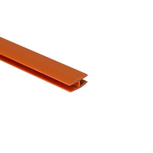 Rigid PVC Joint Profile H3mm Flat Cherry