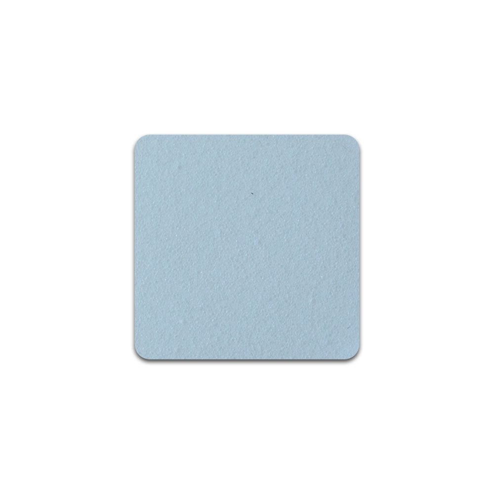 Self-Adhesive Floor Protector Felt, 3x3 cm, White, 18 Pieces
