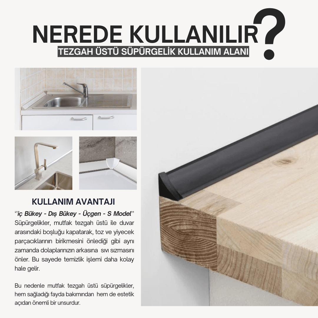 Süpürgelik Pvc Profil Üçgen Kaplamalı 854Pe Venge