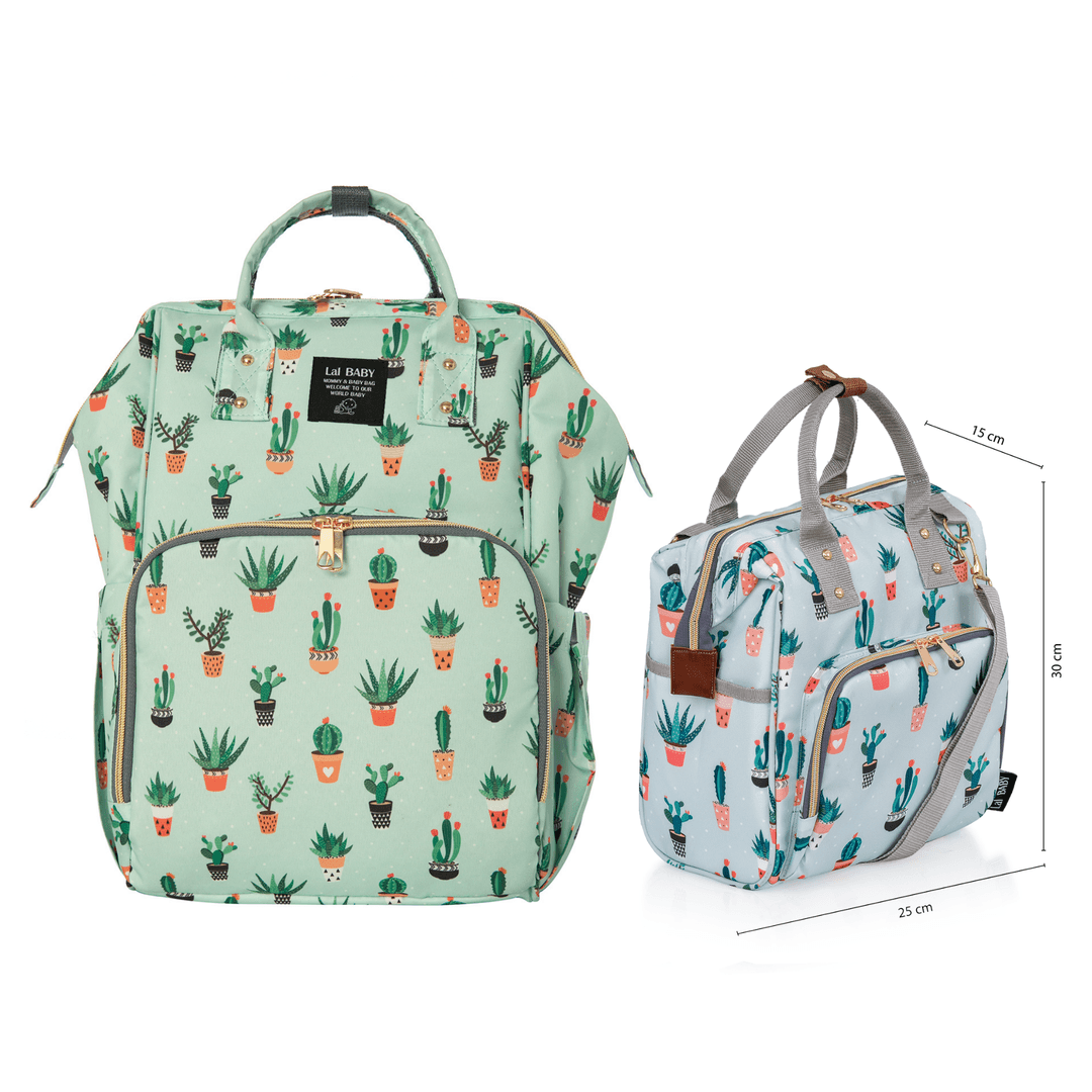 Lal Baby Kaktüs 2�li Bebek Çantası ve Termal Çanta Seti