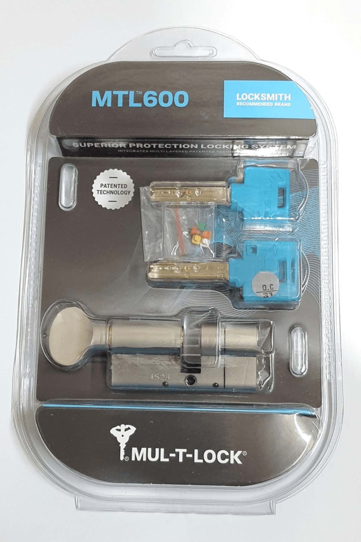 Multlock MTL600 5 Anahtarlı Interactive Yüksek Güvenli Tuzaklı Çelik Takviyeli Mandallı Barel