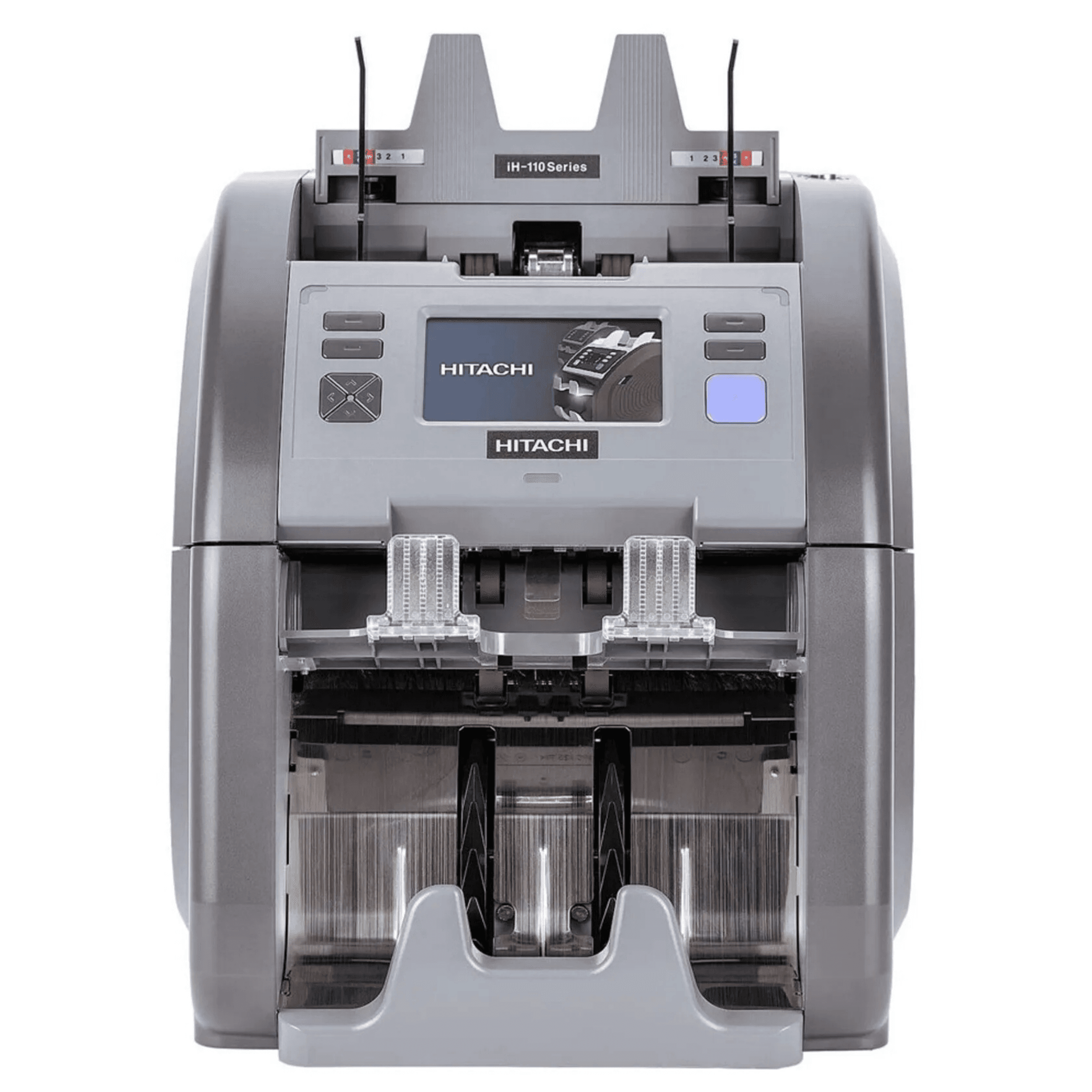 Hitachi IH-110F Para Sayma Makinesi | Full Fitness, Çift Katlı, Sahte Kontrollü