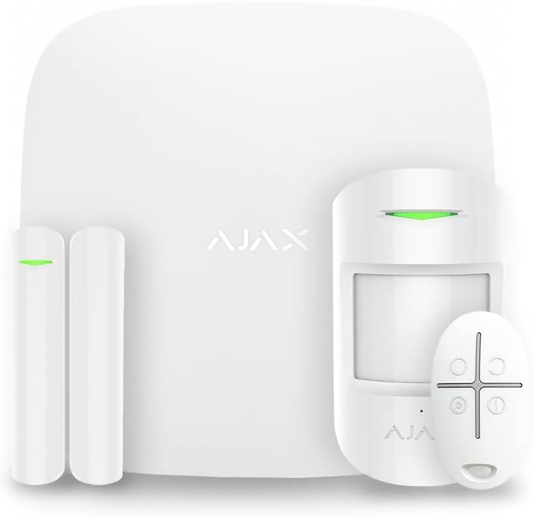 Ajax HubKit/StarterKit Kablosuz Alarm Kiti Siyah