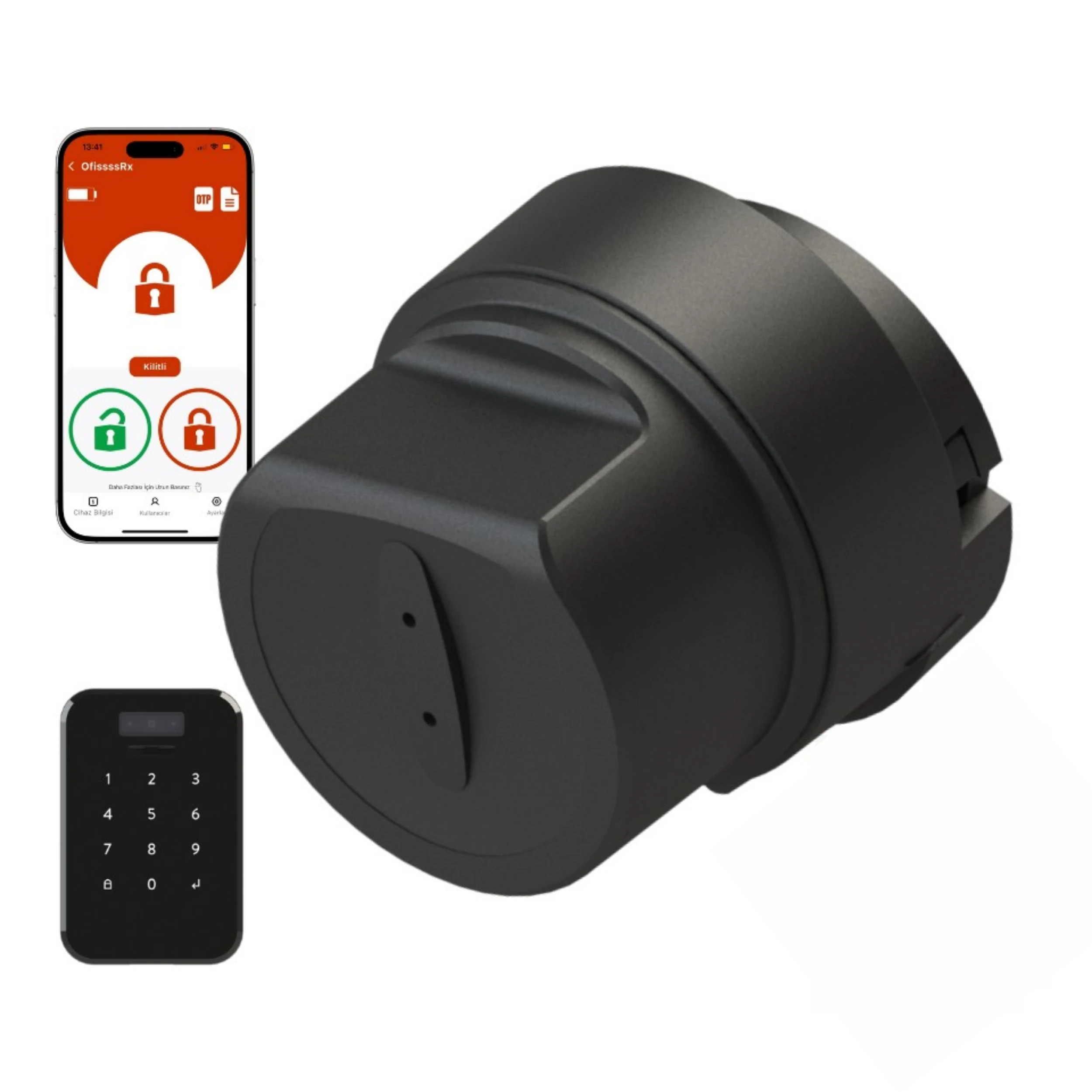 Desi Utopic Rxe Yapay Zeka Destekli Akıllı Kilit Yüz Tanıma ve Tuş Takımı - Türkiye'de Üretilen Kapılara Özel