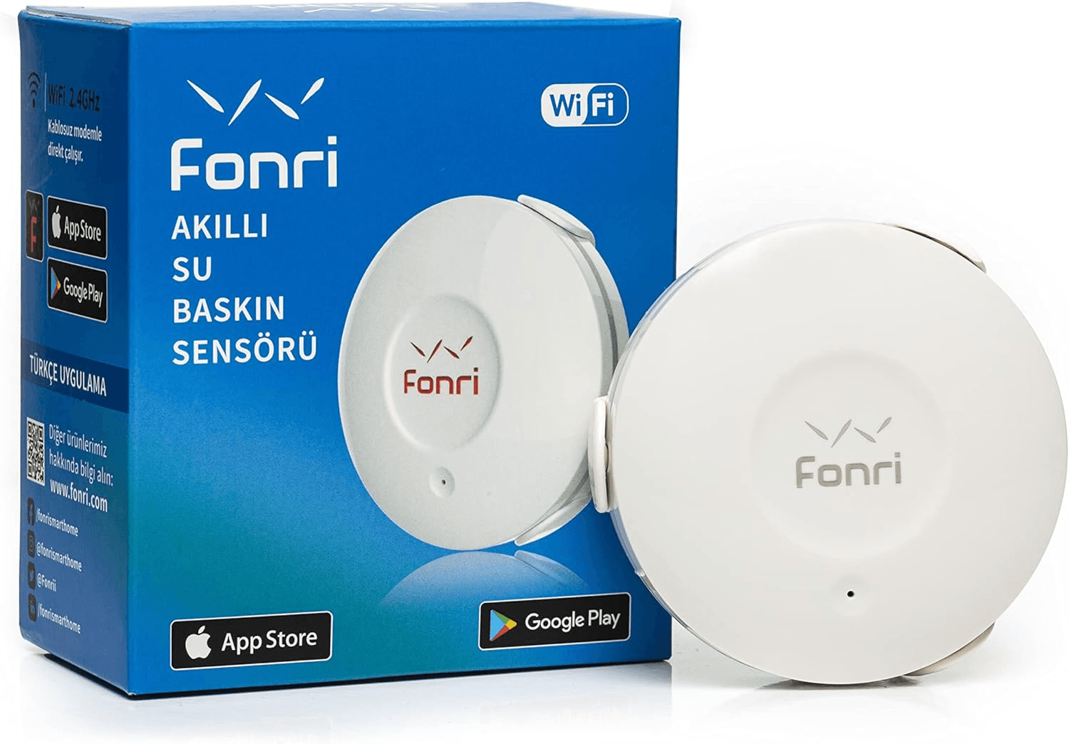 Fonri Wi-Fi Akıllı Su Baskın Sensörü WF3-AL1-0303-01