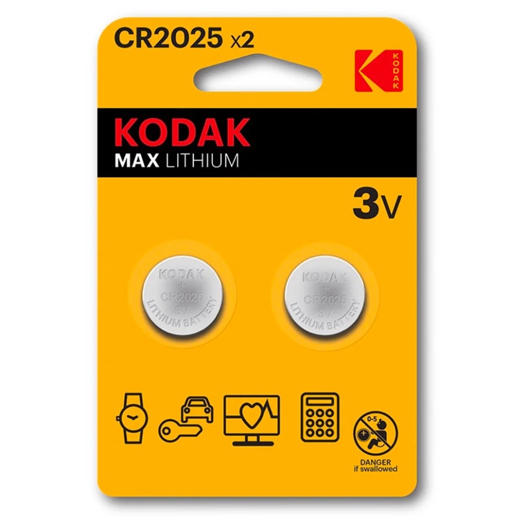 Kodak CR 2025 3V Düğme Pil