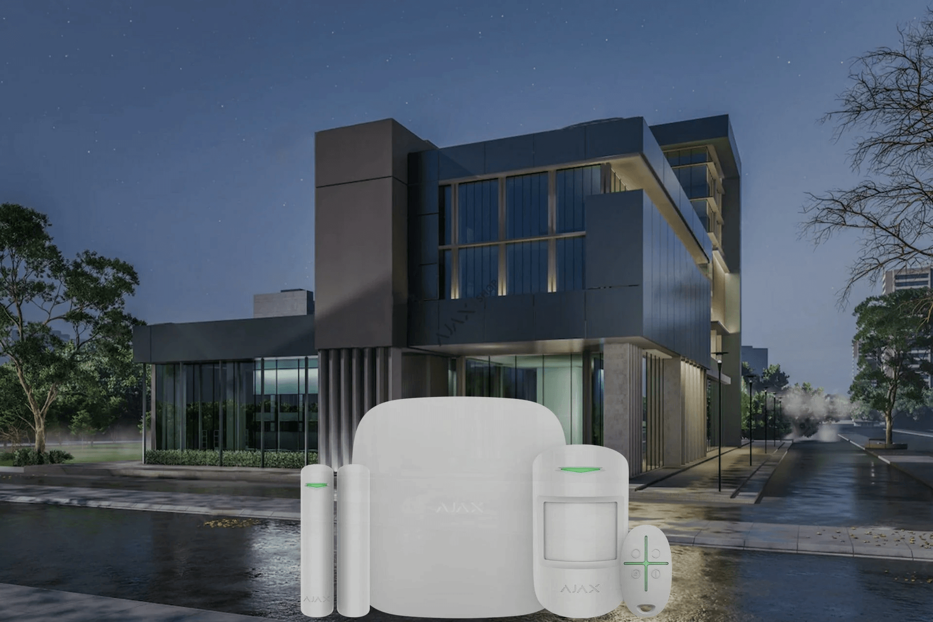 Ajax StarterKit Plus 3G/Wifi Kablosuz Alarm Seti Siyah