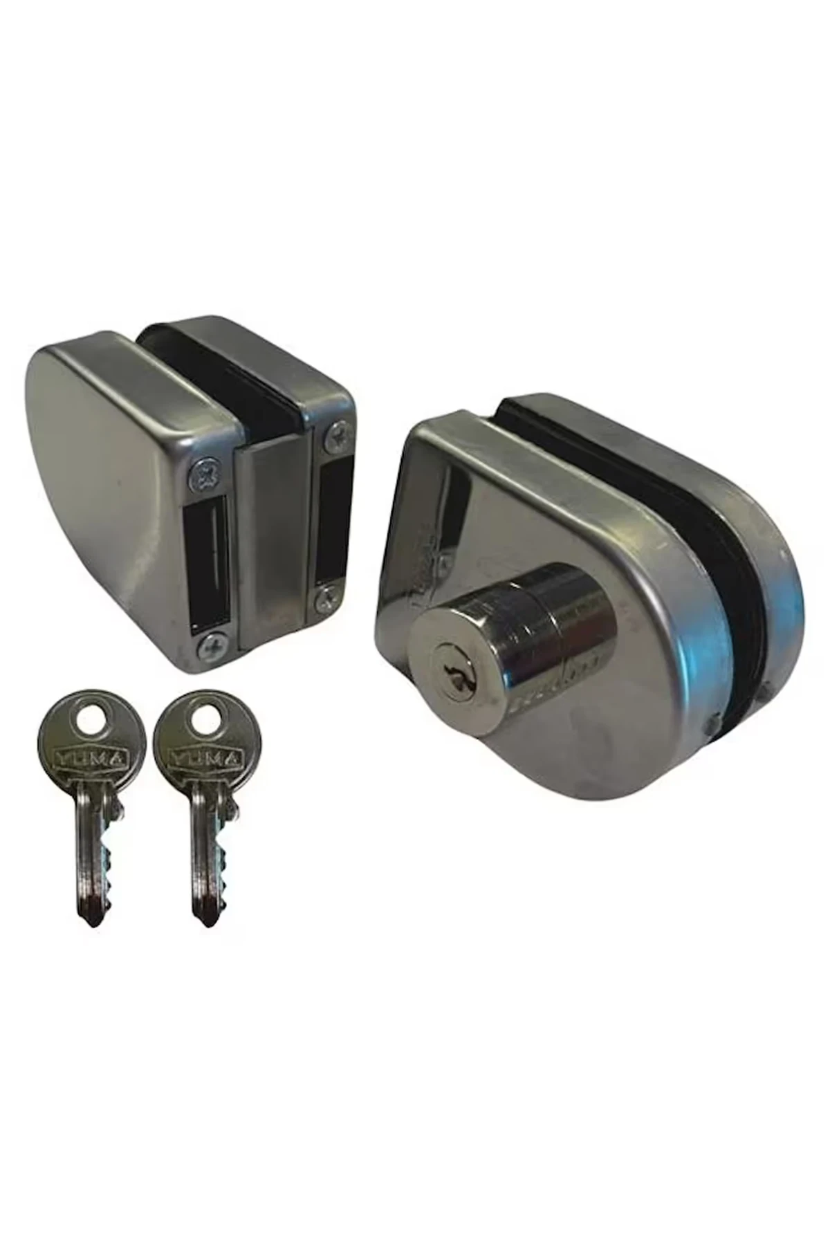 Yuma Çift Kanat Cam Kapı Kilidi YM-745