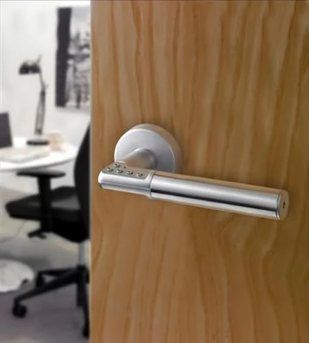 Yale Kilit Dijital Kapı Kolu Sol Krom - 8812-8LE1-0028