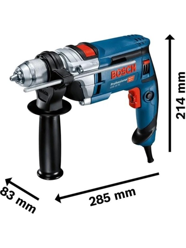 Bosch Profesyonel Gsb 16 Re Elektrikli Darbeli Matkap 750W 13MM Supra Mandren 060114E500