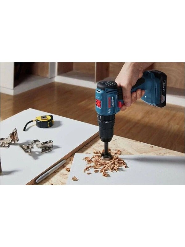 Bosch Professional GWS 180-LI + GSB 185-LI 18V Akülü Vidalama 2+4 Ah Çift Akü Set - 06019H9026