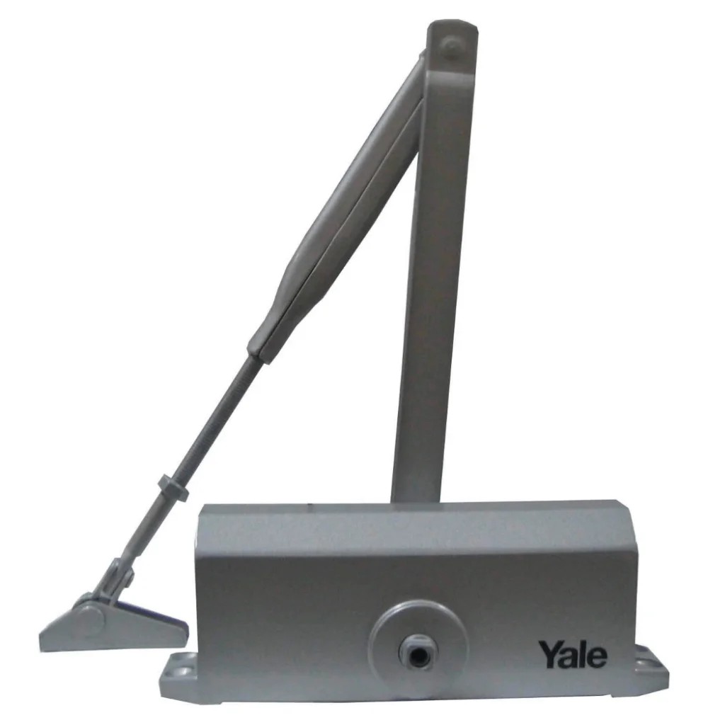 Yale 300 Serisi Kapı Hidrolik Dar Tip Ayarlı 2-4 Gümüş Renk - Kapı Stoperi