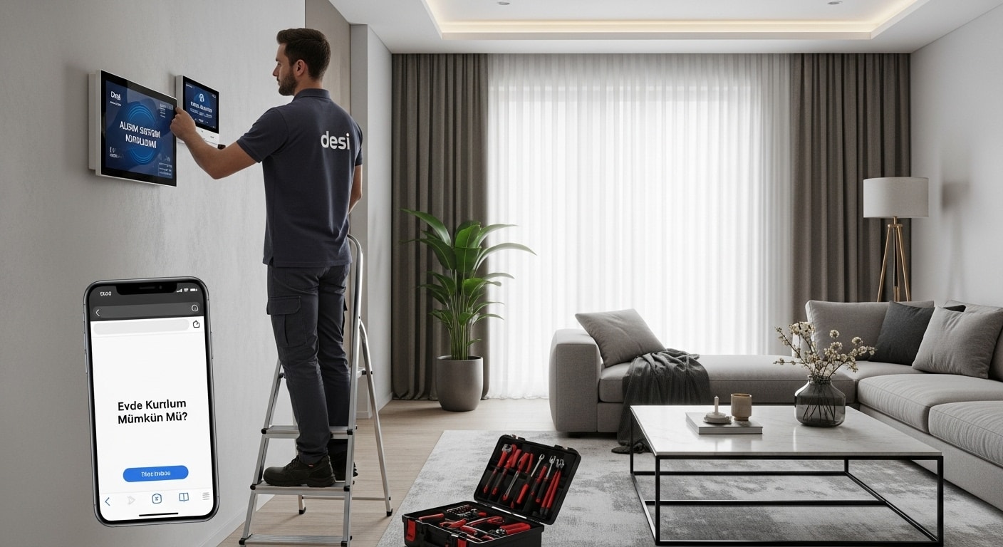 Desi Alarm Sistemi Nasıl Kurulur? Evde Kurulum Mümkün Mü?