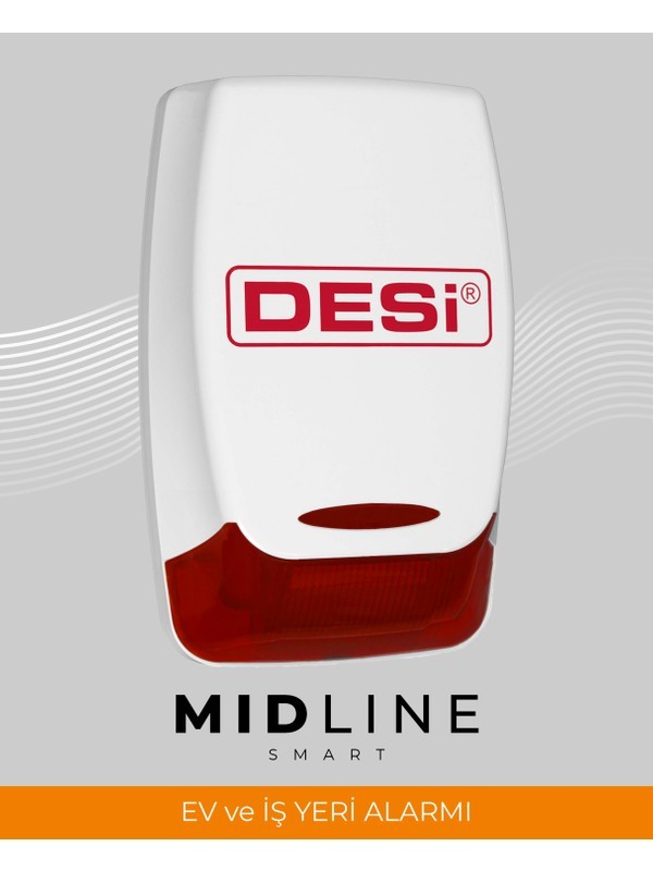 Desi Midline Smart Akıllı Alarm Sistemi + Keypad (Wifi-Ble-Uygulama ile Kullanım)