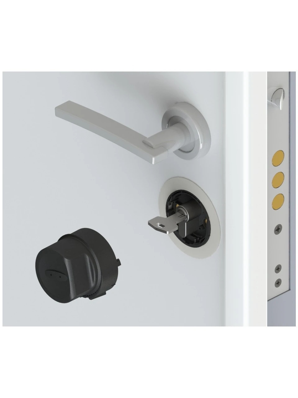 Utopic Rxe Yapay Zeka Destekli Akıllı Kilit Ios/android Uyumlu - Parmak Izi ve Tuş Takımı Set- Türkiye'de Üretilen Kapılara Özel