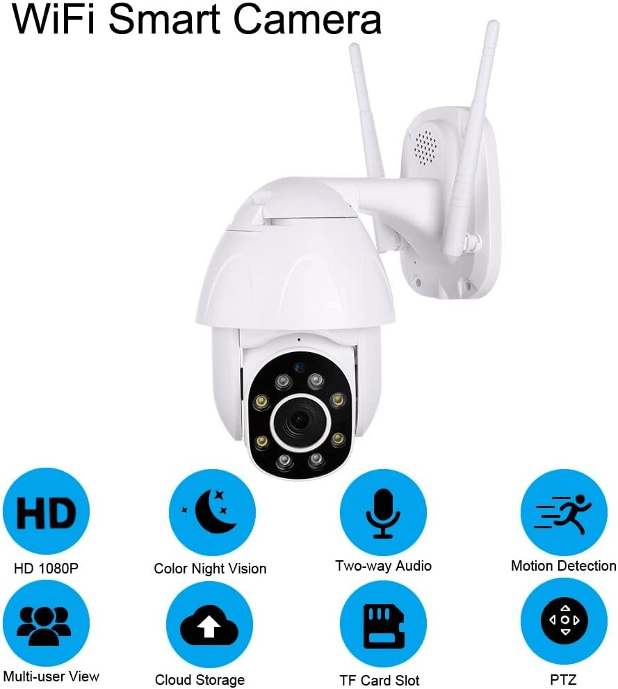 Fonri TV-9825A  Kamera Ptz Dış Mekan 2 Mp Wifi Ip WF3-CM2-0202-01 