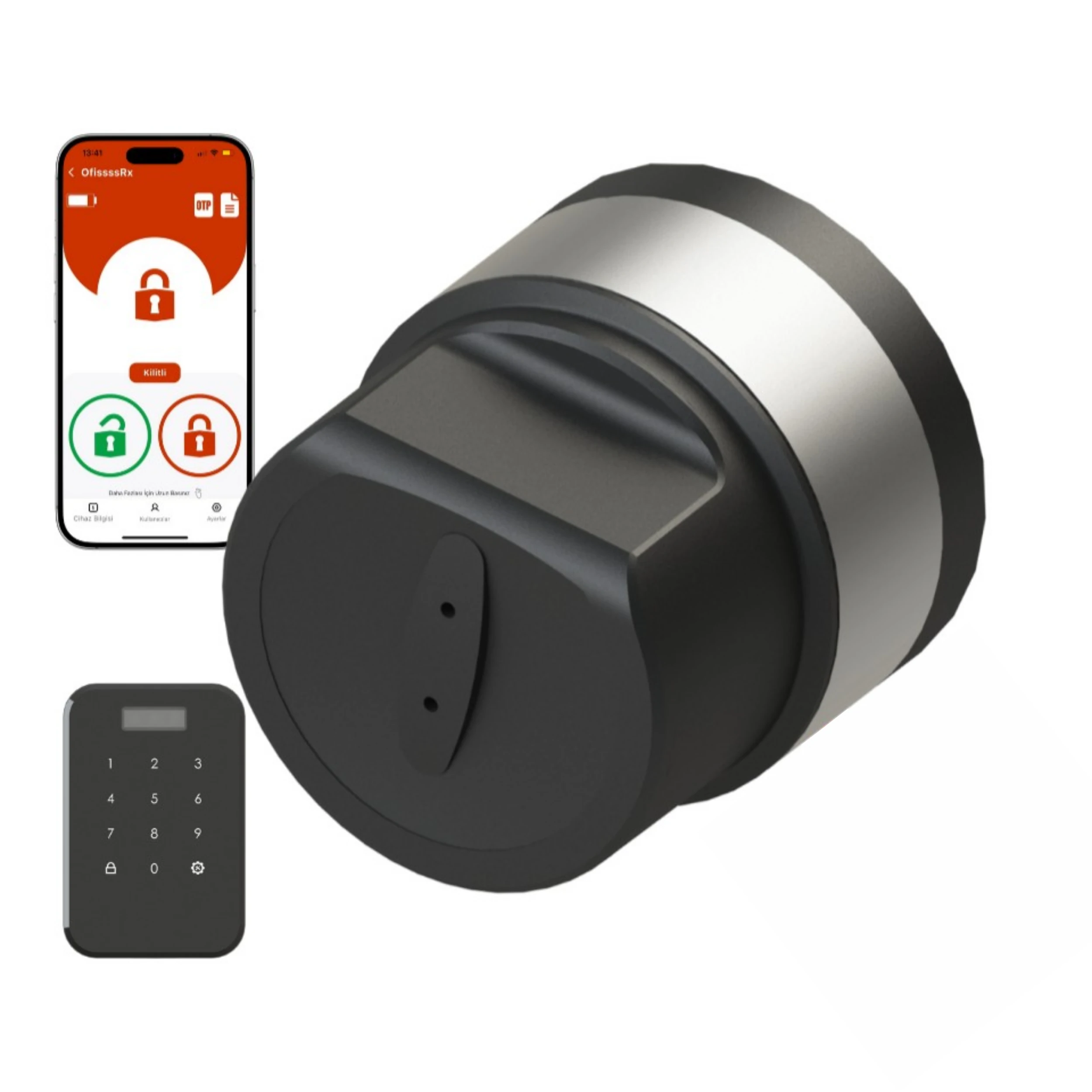 Desi Utopic Rx Yapay Zeka Destekli Akıllı Kilit Yüz Tanıma ve Tuş Takımı - Türkiye′de Üretilen Kapılara Özel