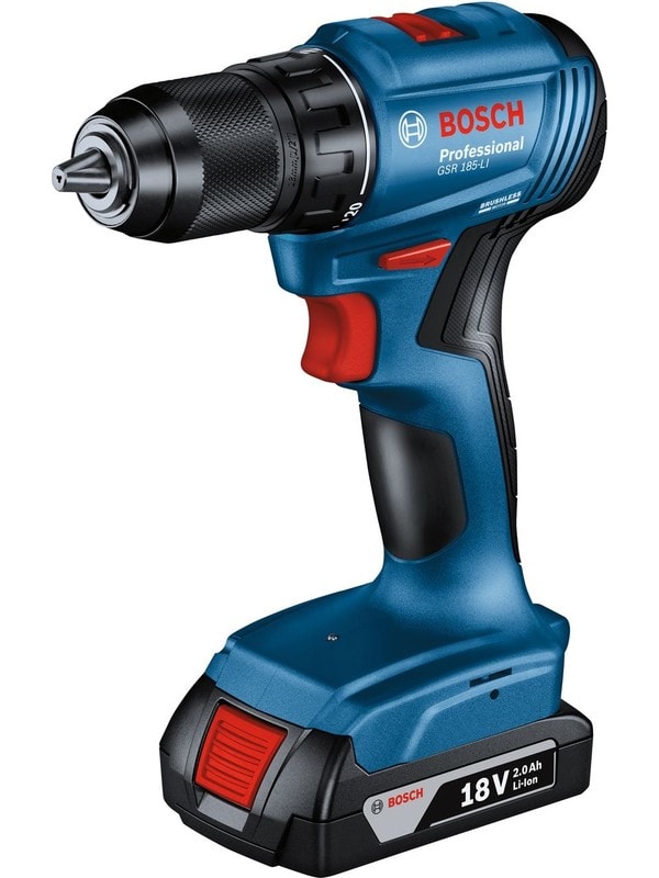 Bosch Professional Gsr 185-LI + Gws 180-LI + Gbh 180-LI 2X4.0AH Akülü Kombo Kit - 0615990N1Y