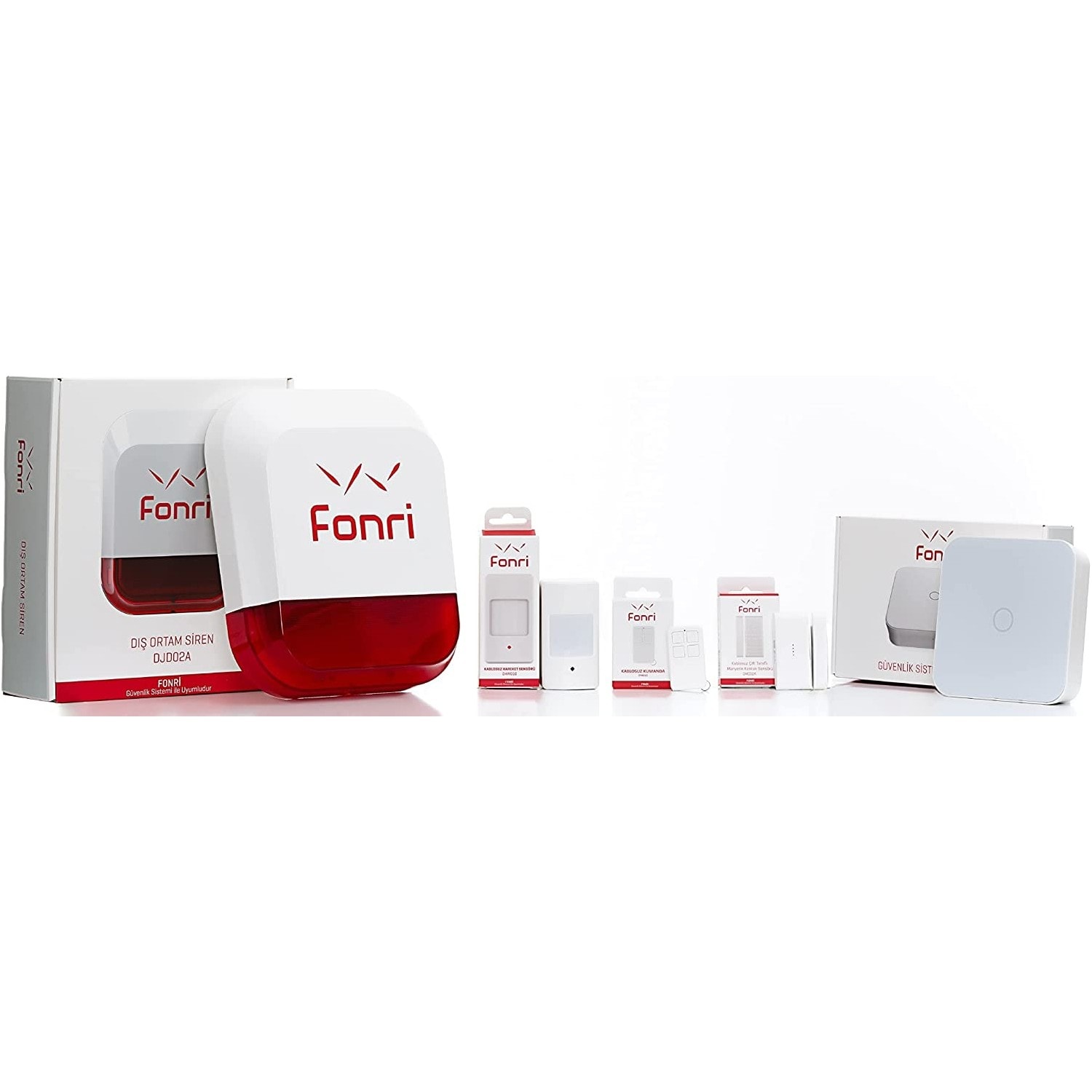 Fonri 2G Nova Wifi/Lan/Gsm Kablosuz Akıllı Güvenlik Paketi