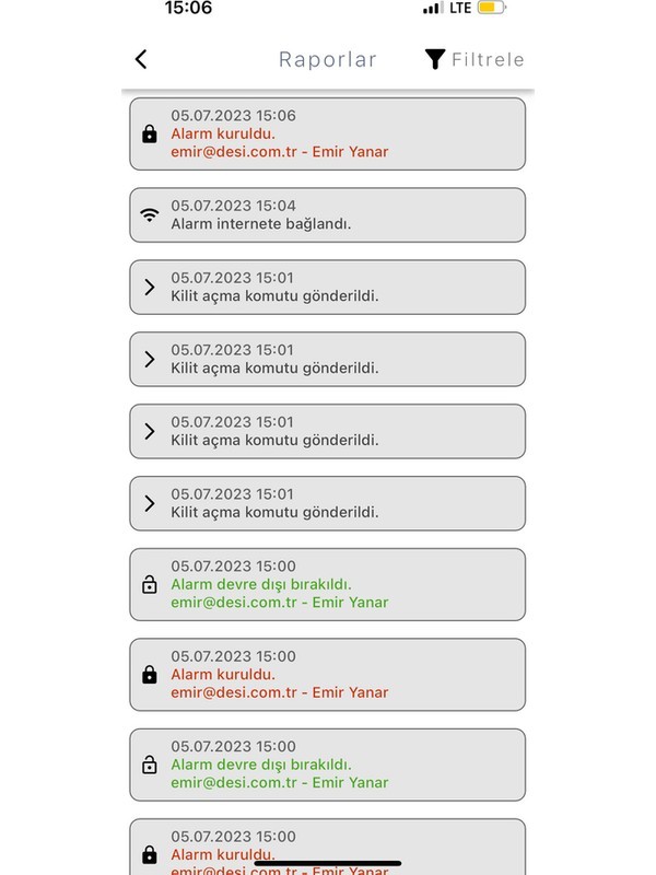 Desi Midline Wifi Akıllı Alarm Sistemi