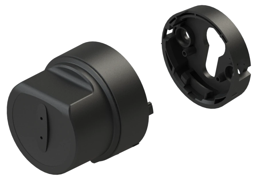 Utopic Rx Yapay Zeka Destekli Akıllı Kilit - Parmak Izi ve Tuş Takımı Set (Anahtar Üzerine Montaj Akıllı Kapı Kilidi)