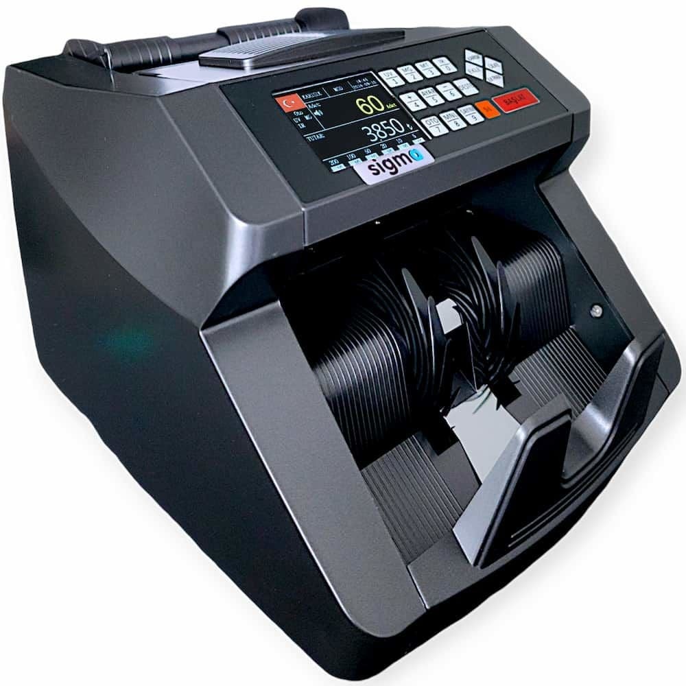 Sigma SC 7520 Para Sayma Makinesi | TL Karışık Sayım, Sahte Kontrollü, TFT Ekranlı
