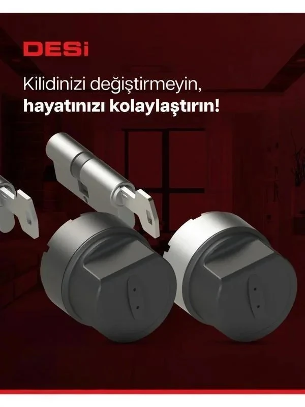 Utopic Rx Yapay Zeka Destekli Akıllı Kilit (Anahtar Üzerine Montaj Akıllı Kapı Kilidi)