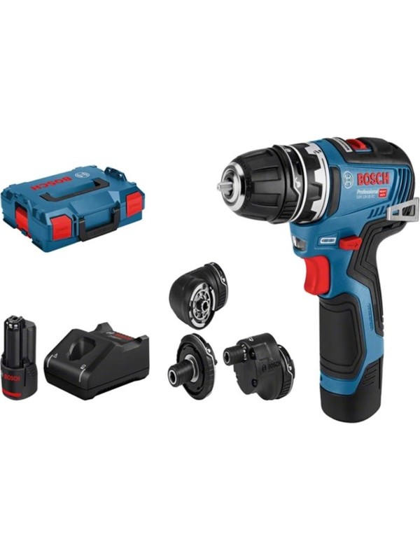 Bosch Gsr 12V-35 Fc Akülü Delme Vidalama 2 x 3,0 Ah Akü 06019H3000