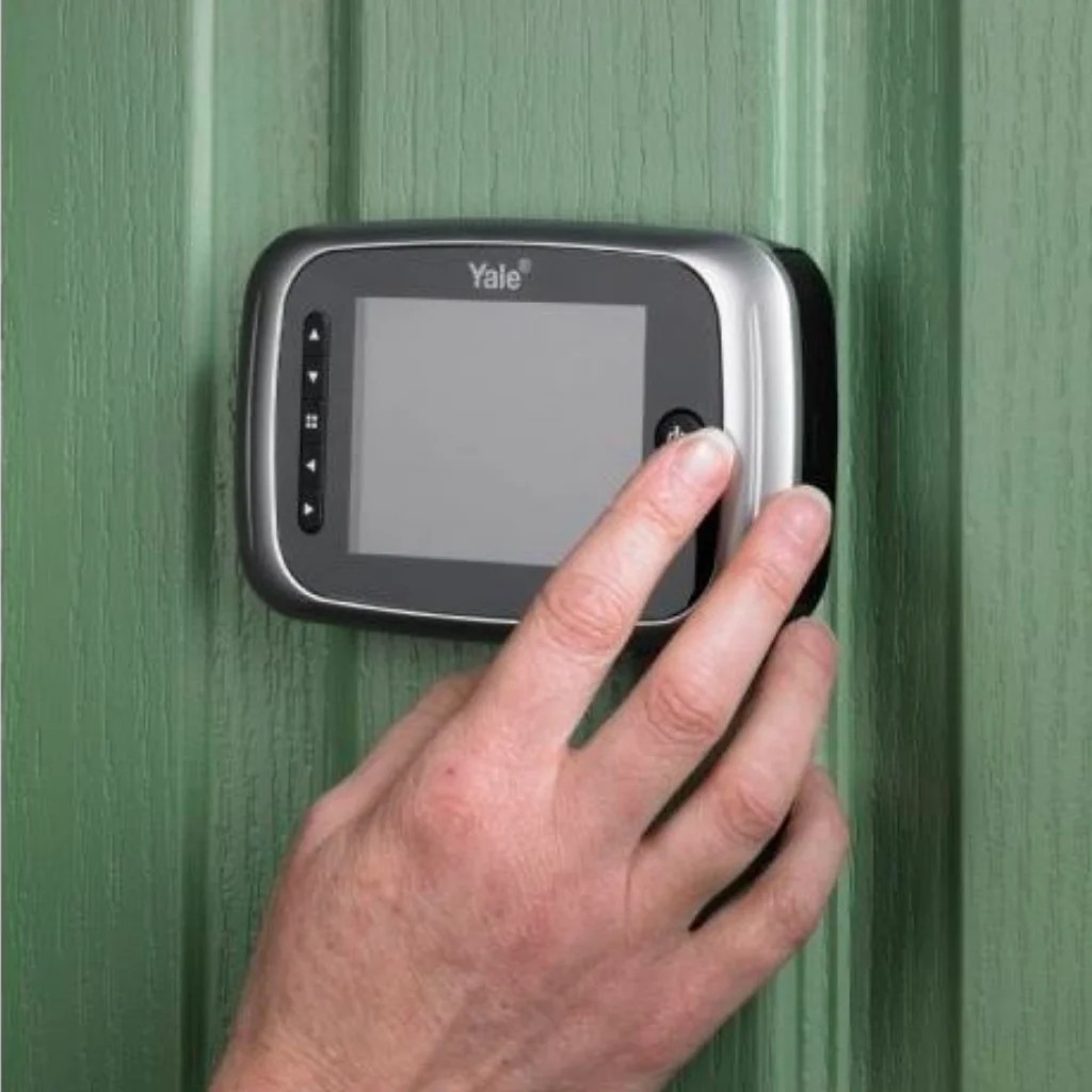 Yale LCD Ekranlı Dijital Kapı Dürbünü - 5000 Serisi