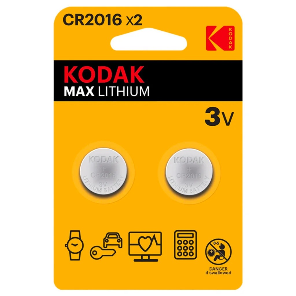 Kodak CR 2016 3V Düğme Pil