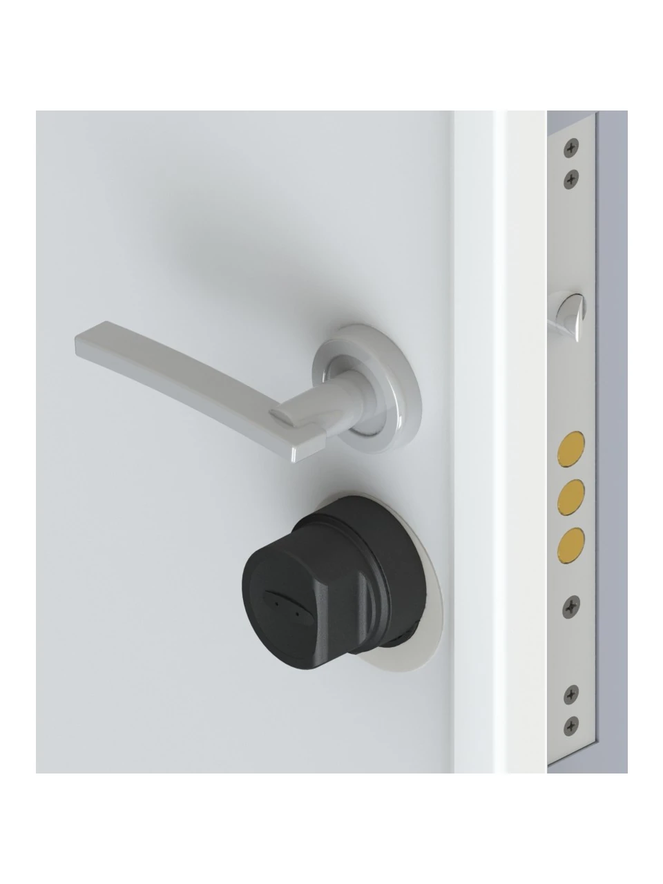 Utopic Rxe Yapay Zeka Destekli Akıllı Kilit Ios/android Uyumlu - Parmak Izi ve Tuş Takımı Set- Türkiye'de Üretilen Kapılara Özel