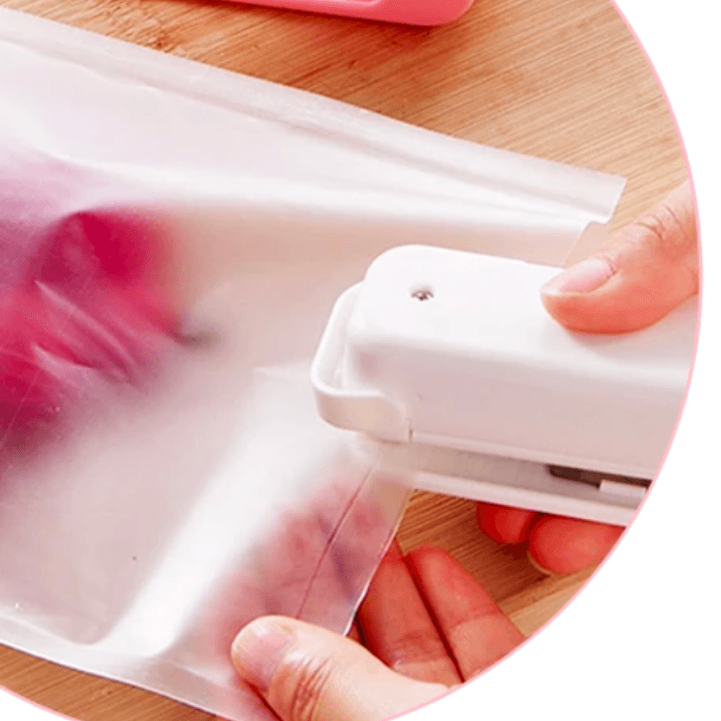 Pilli Poşet Kapatıcı Super Sealer Paket Kapatıcı Poşet Ağzı Kapatıcı