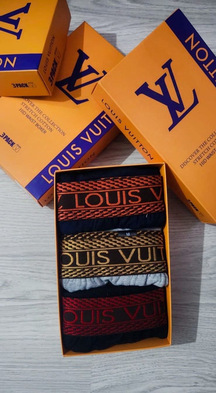 Louis Vuitton Premium Boxer 3'lü Set