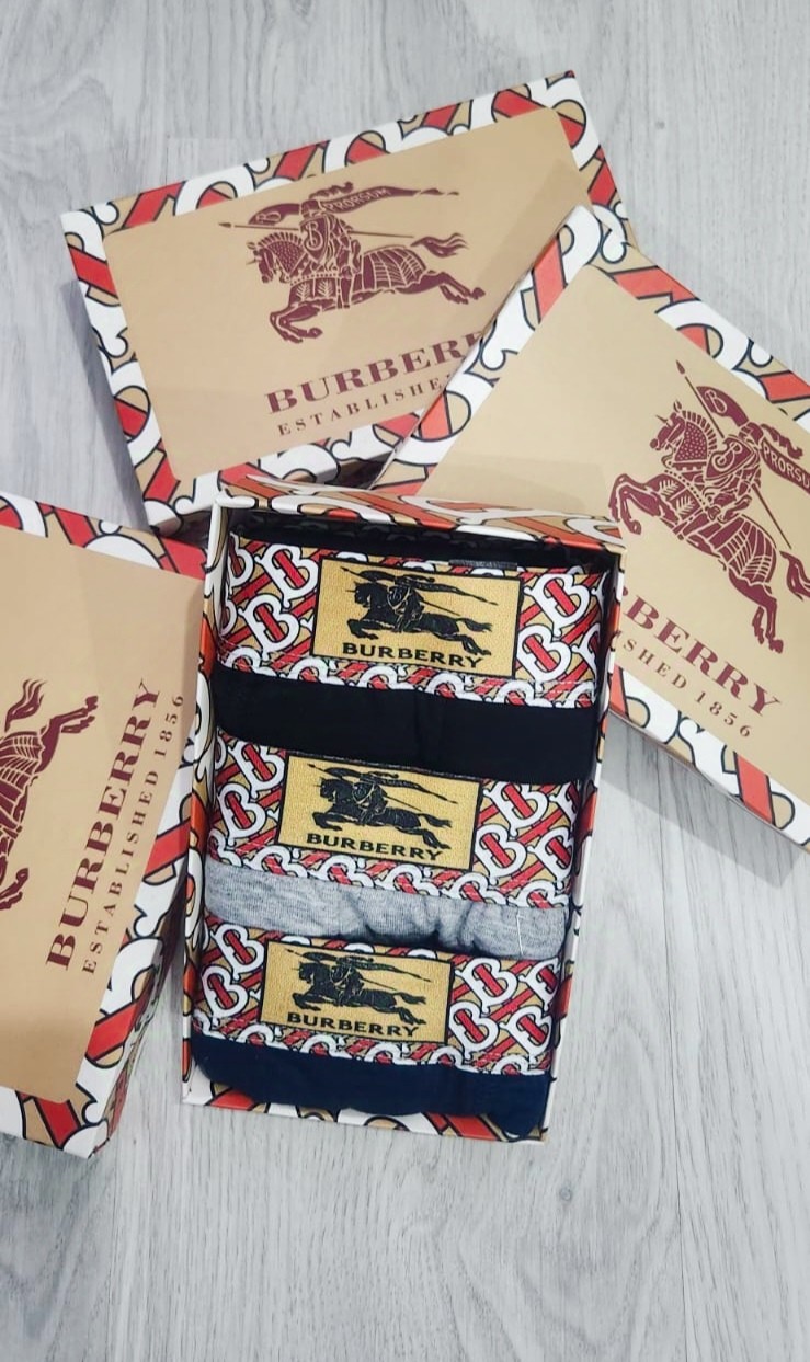 Burberry Premium Boxer 3'lü Set
