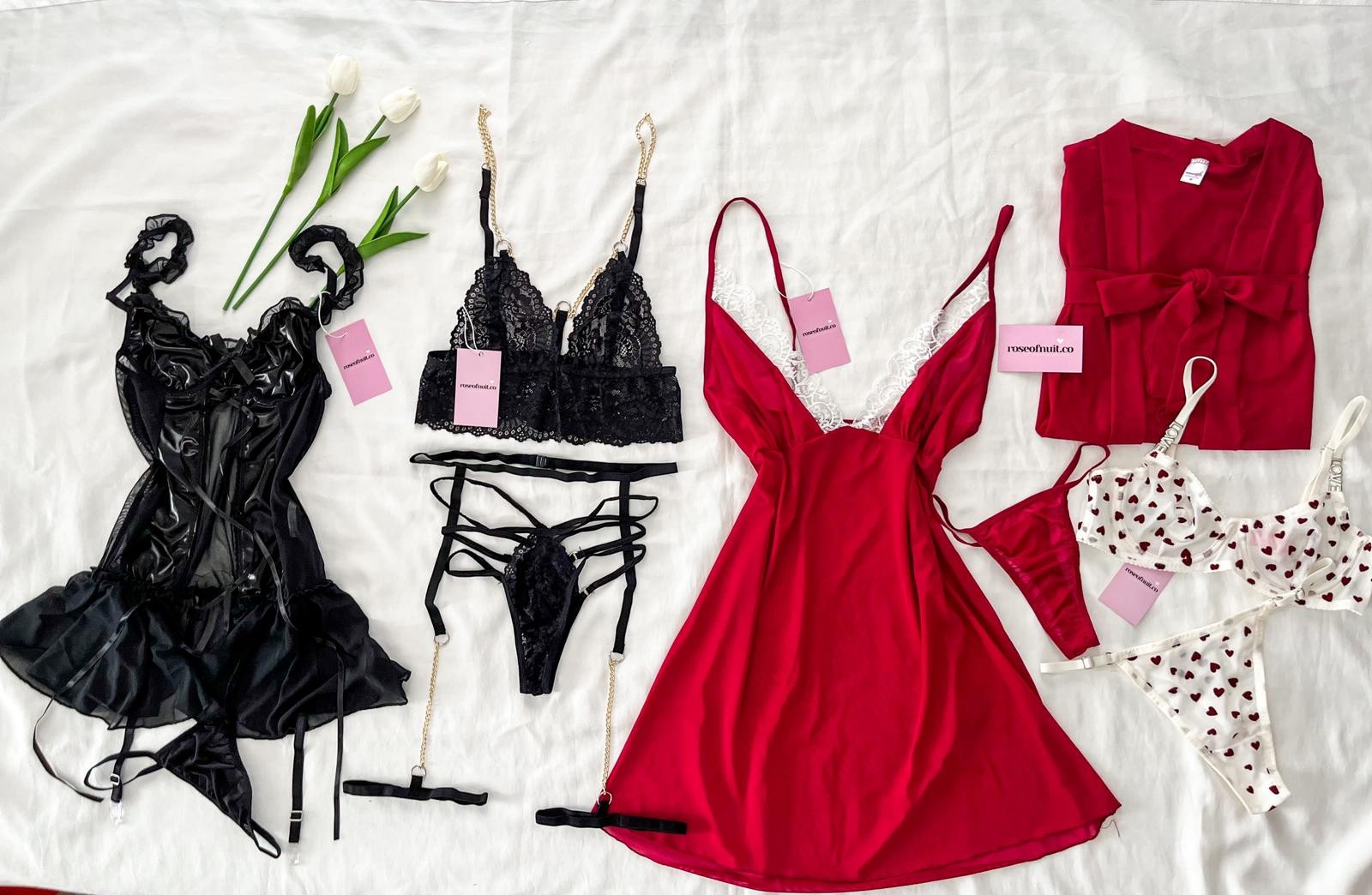 Midnight Allure Set Vücut Çorabı Hediye (10 Parça) 