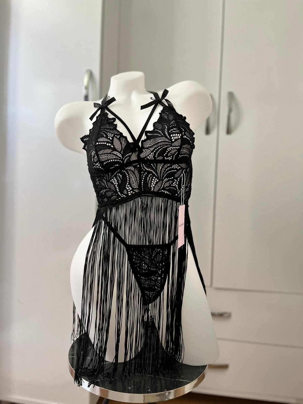 Svara Püsküllü Babydoll