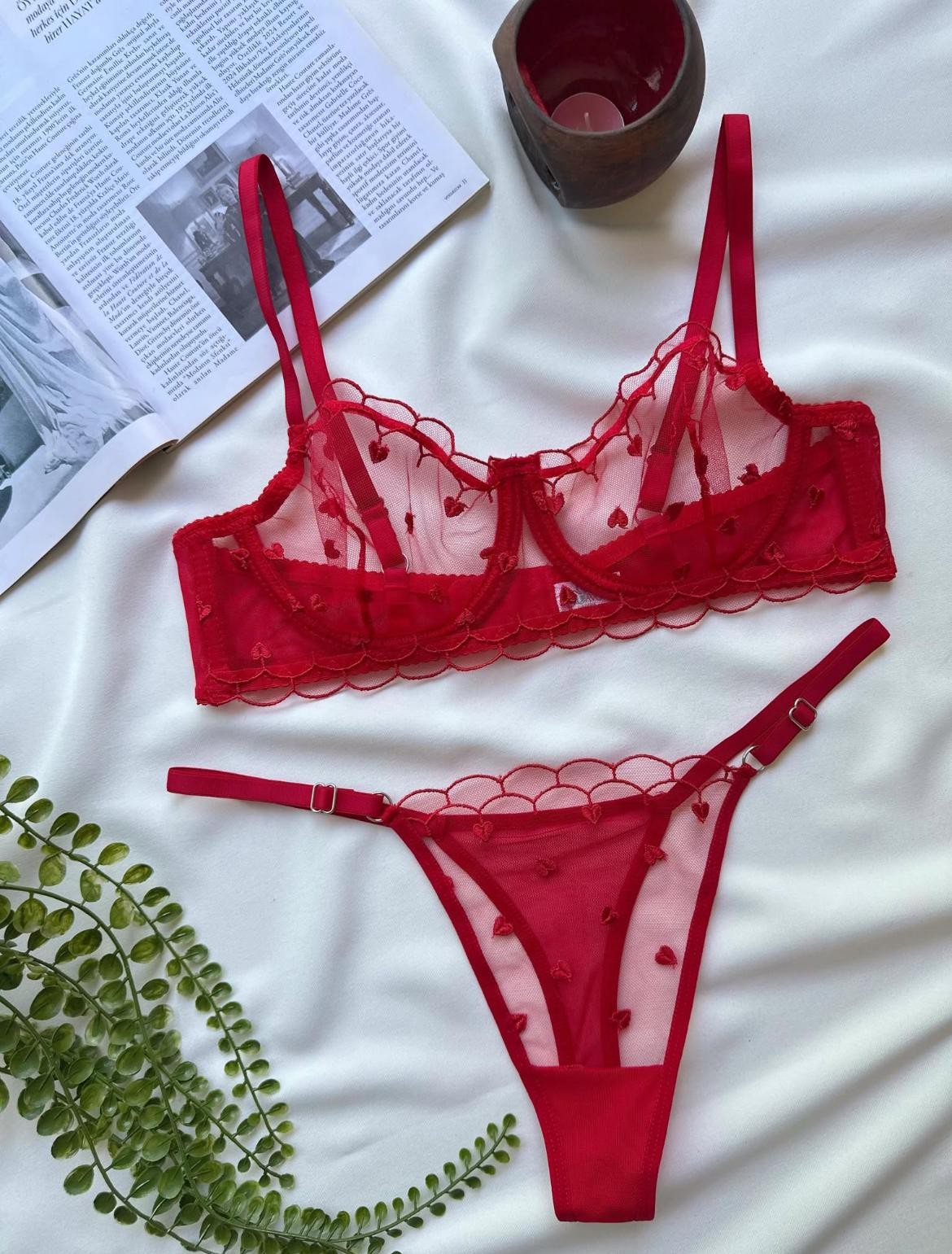 Violet Balenli Bra Set