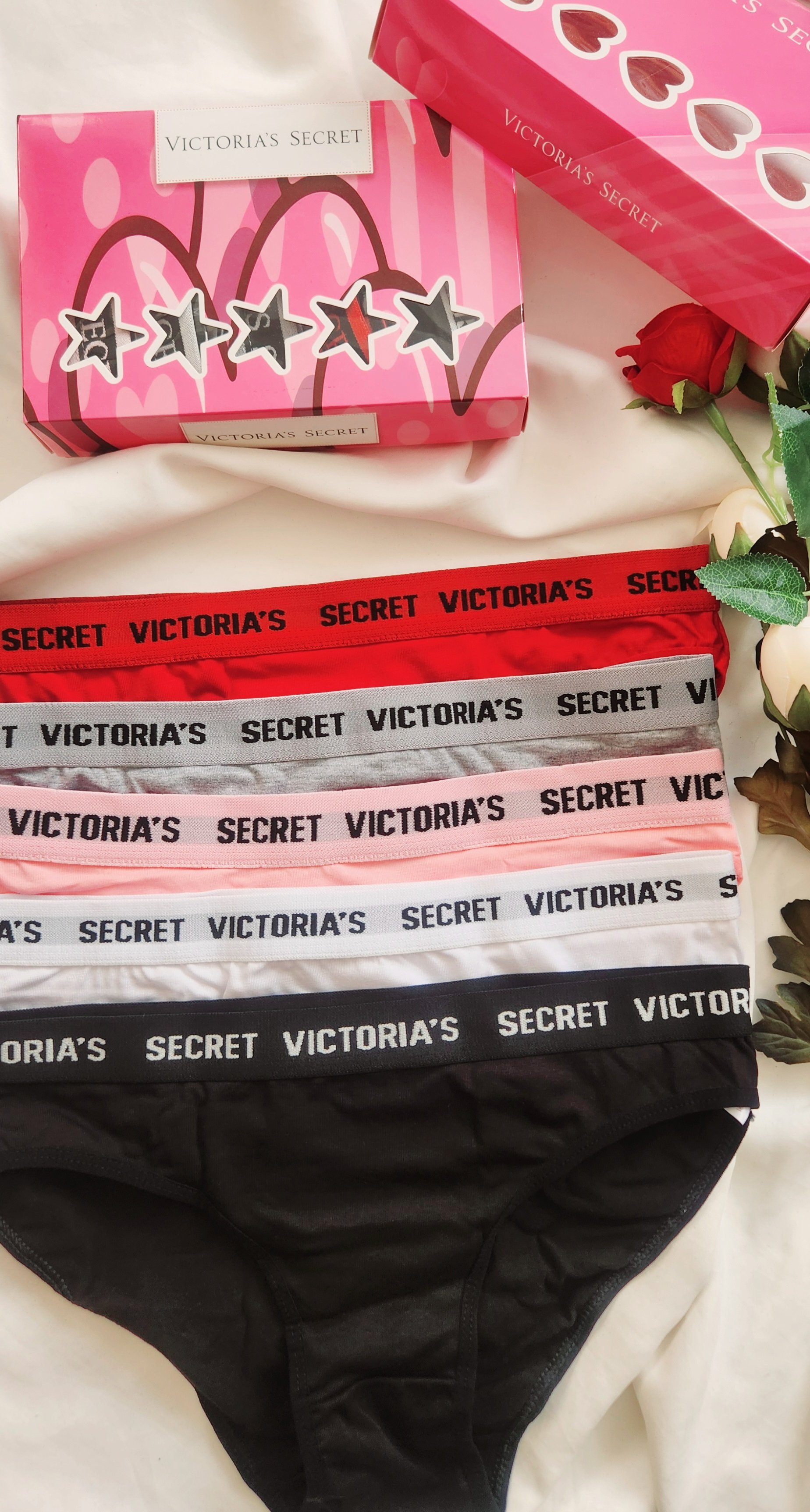 Victoria Secret 5'li Slip Külot 