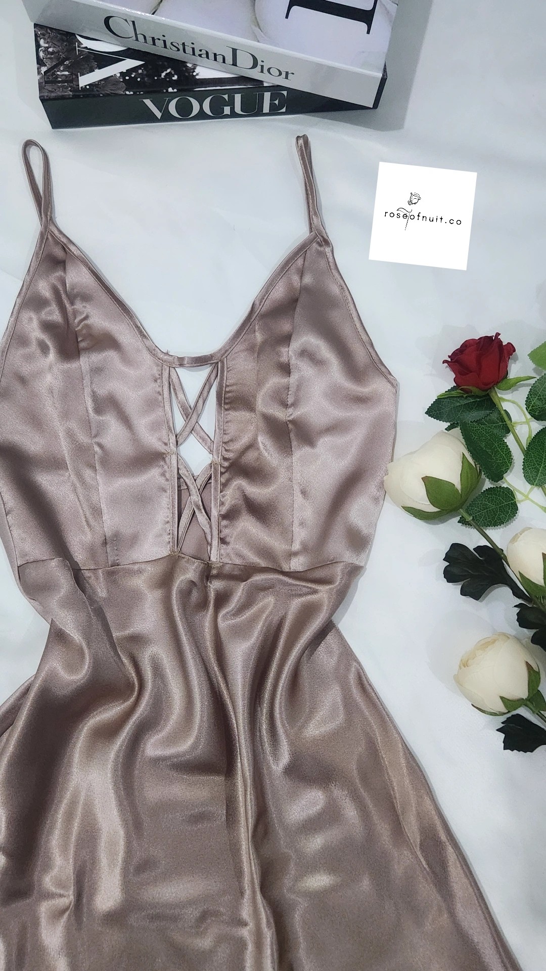 Sesilia Premium Saten Babydoll 