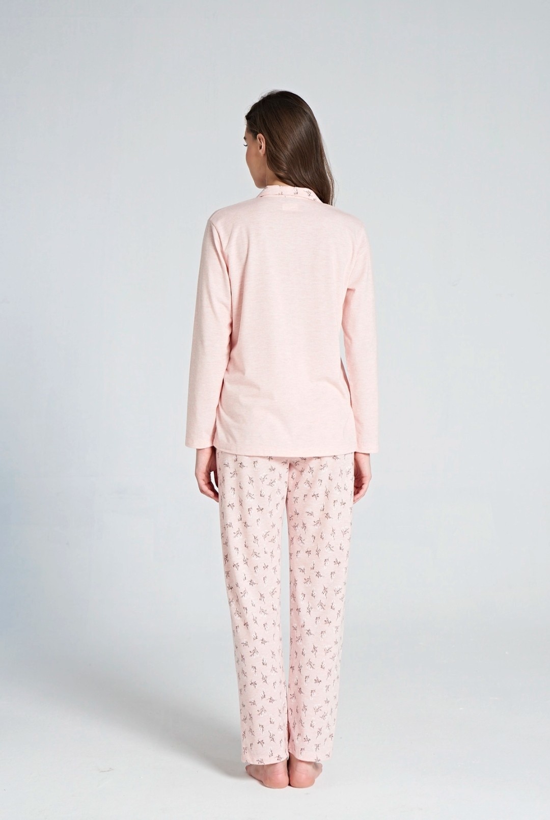 Önden Düğmeli Pijama Takım