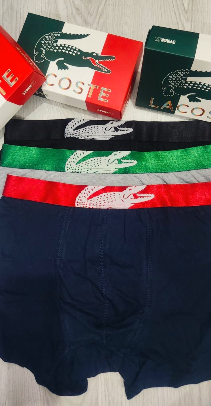 Lacoste Premium Boxer 3'lü Set