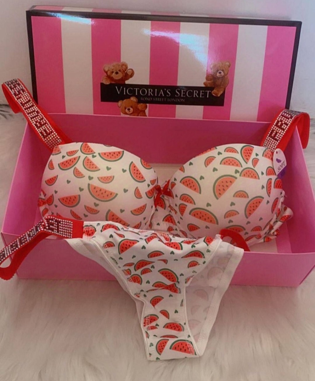 Watermelon Destekli Sütyen Takım