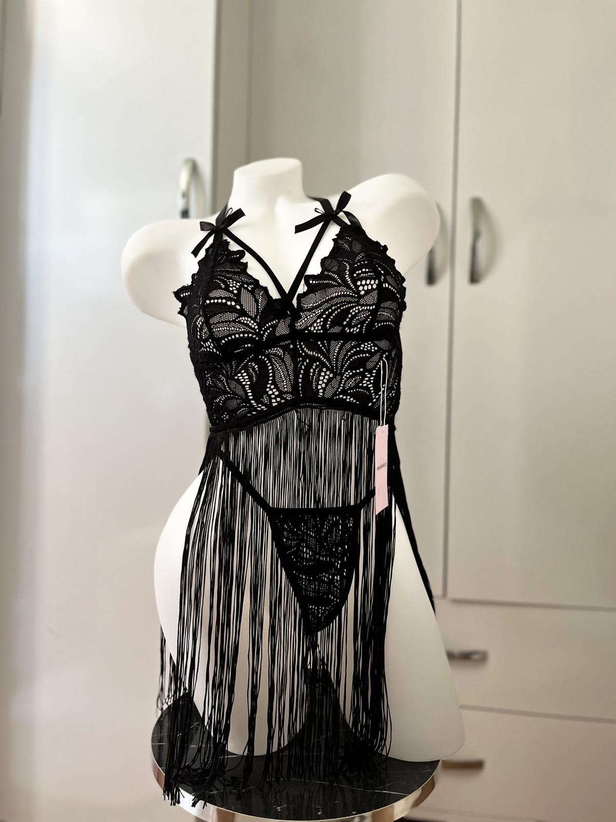 Svara Püsküllü Babydoll