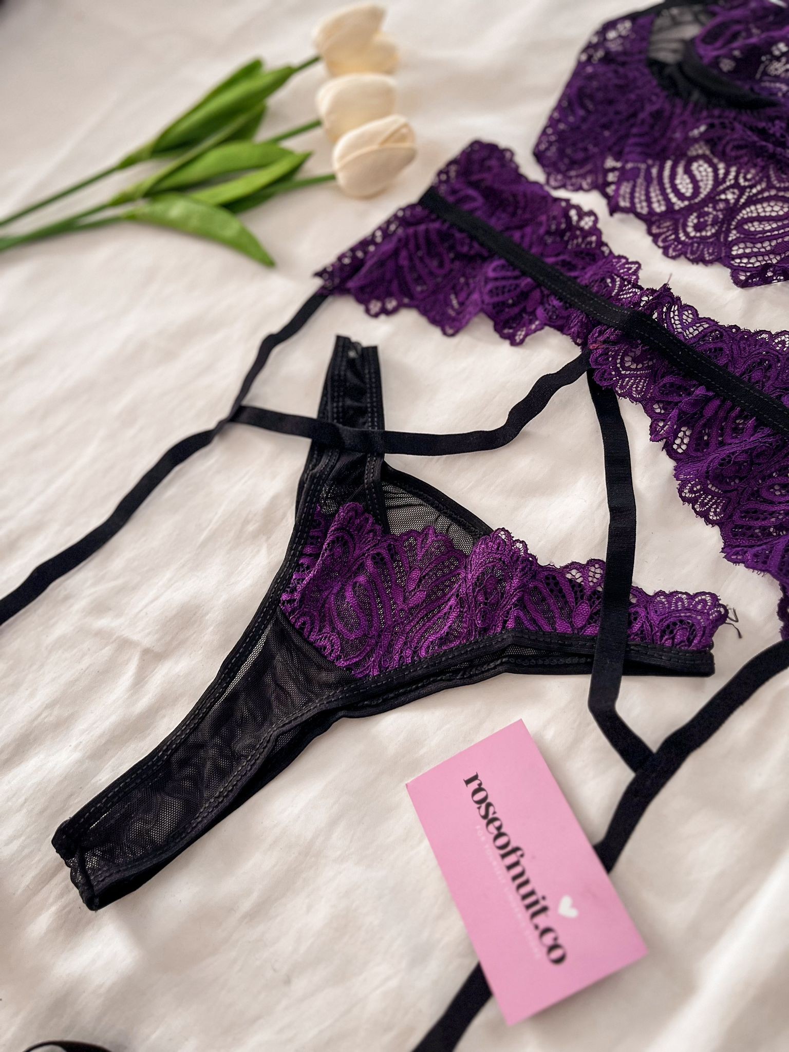 Midnight Desire Jartiyer Takım