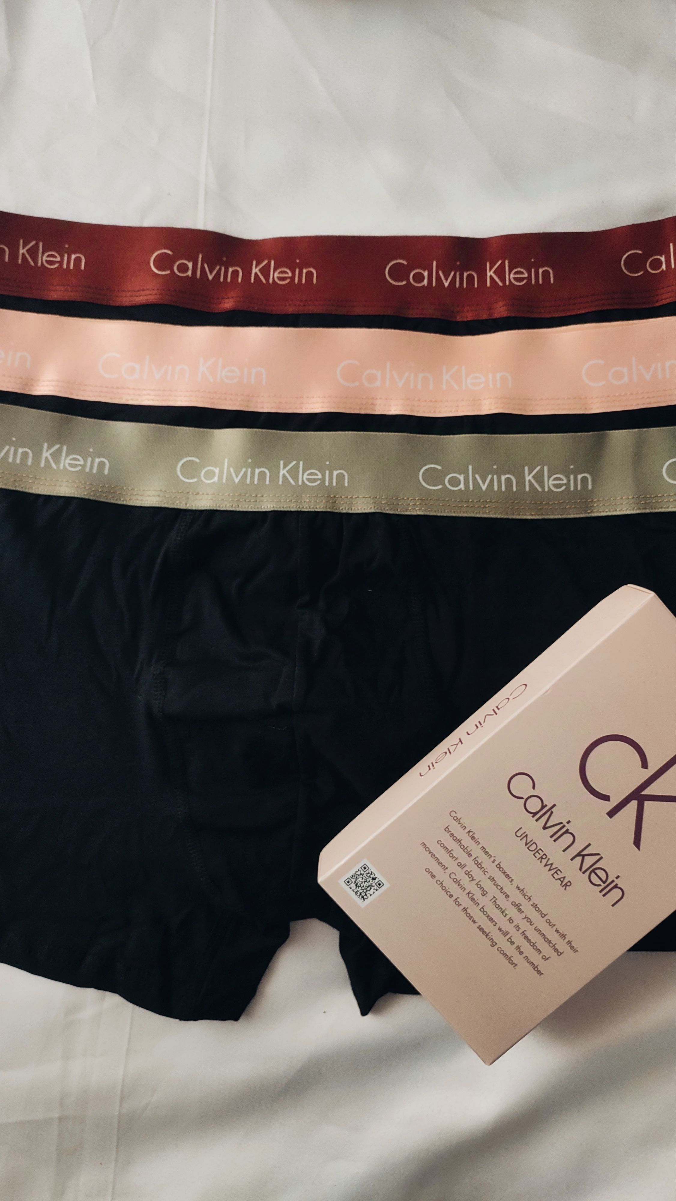 C`K 3 Renkli Premium Boxer 3'lü Set